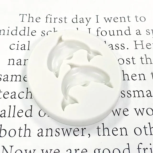 Dolphin Silicone Mould De Silicona De Barra De Chocolate Molds Polycarbonate Bag Custom Chocolate Bar Mold