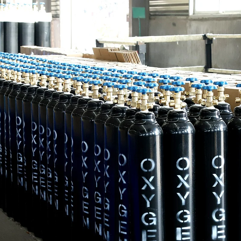 Gas Cylinders Oxygene Argon Hydrogen Xenon Bonbonne Chlorine Nitrogen Gnv Fire Extinguisher Roof 67.5L Steel Seamless Steel 67.5