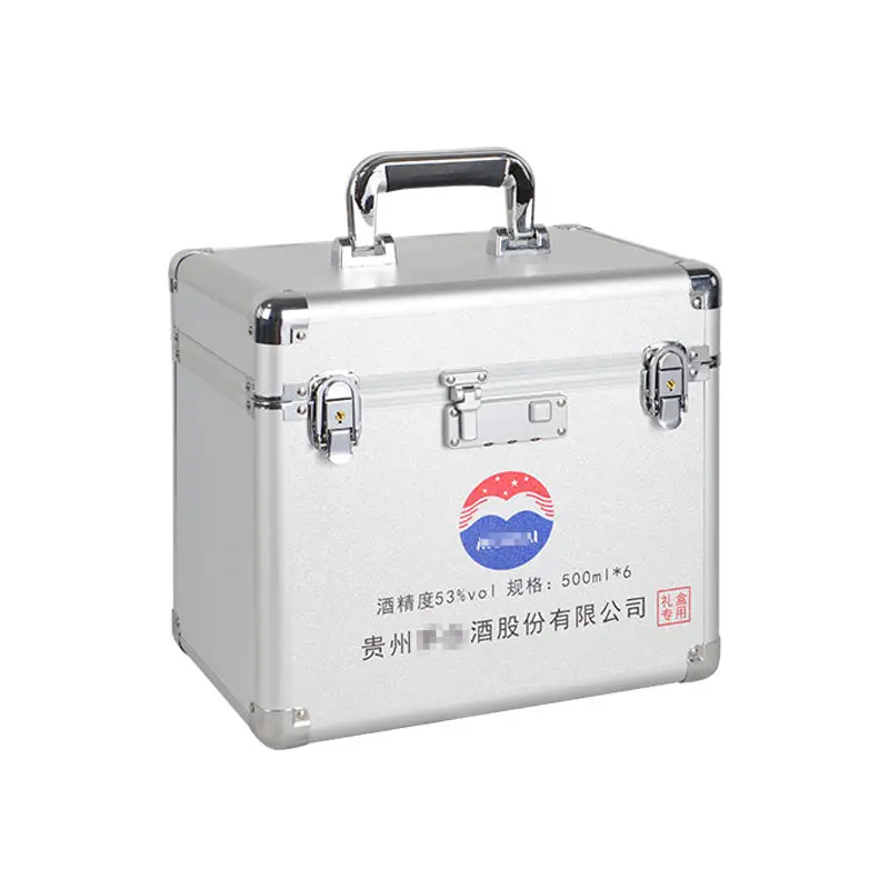 China  OEM wine glasses carrying case wine bottle display case