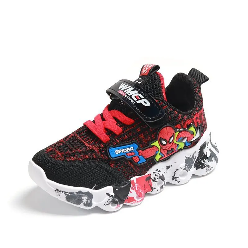 Новинка; Сезон осень-весна; Спортивная обувь для детей; Модные детские повседневные кроссовки высокого качества для бега