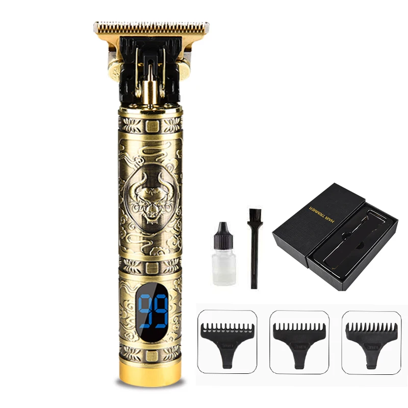 Men Hairscape Groin Pubic Body Professional Waterproof Electric classic hair clipper Rechargeable Hair Trimmer