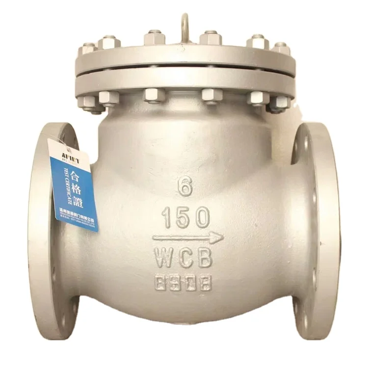 ANSI Cast Steel WCB RF Flange 8 Inch Swing Check Valve