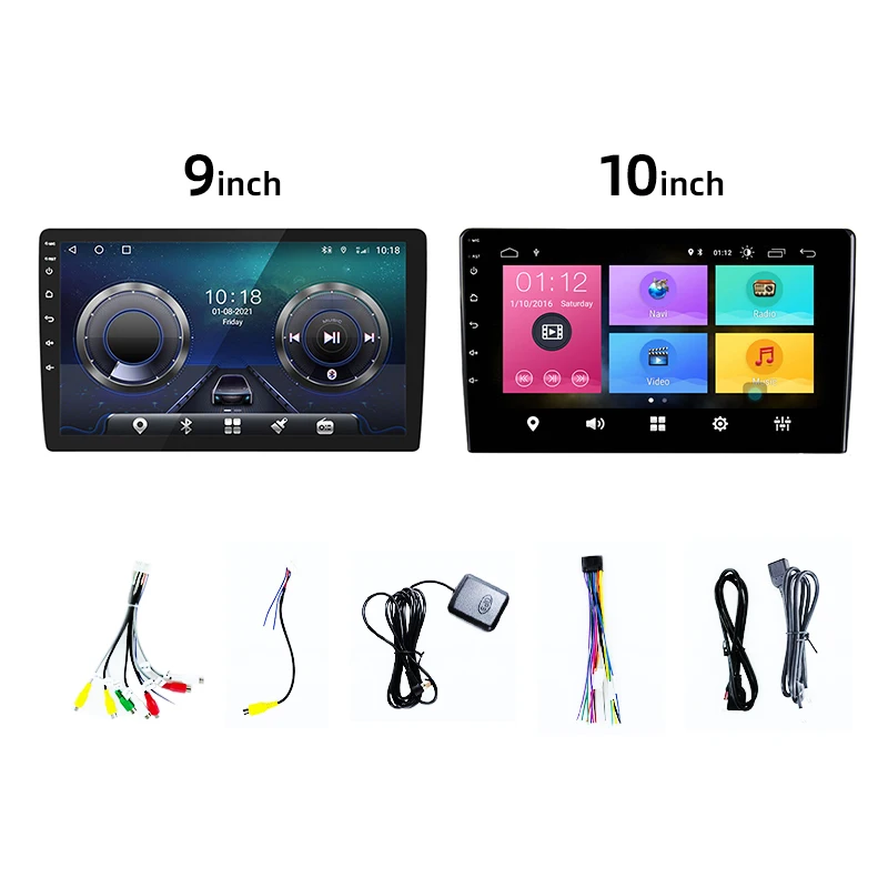 Factory wholesale price Car navigation Android Universal Car DVD Player IPS/QLED android screen player