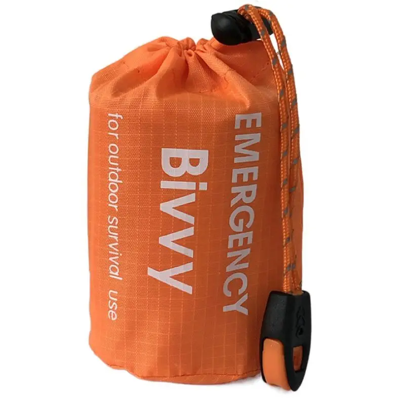 Ultralight Emergency Sleeping Bag Waterproof Bivy for Camping