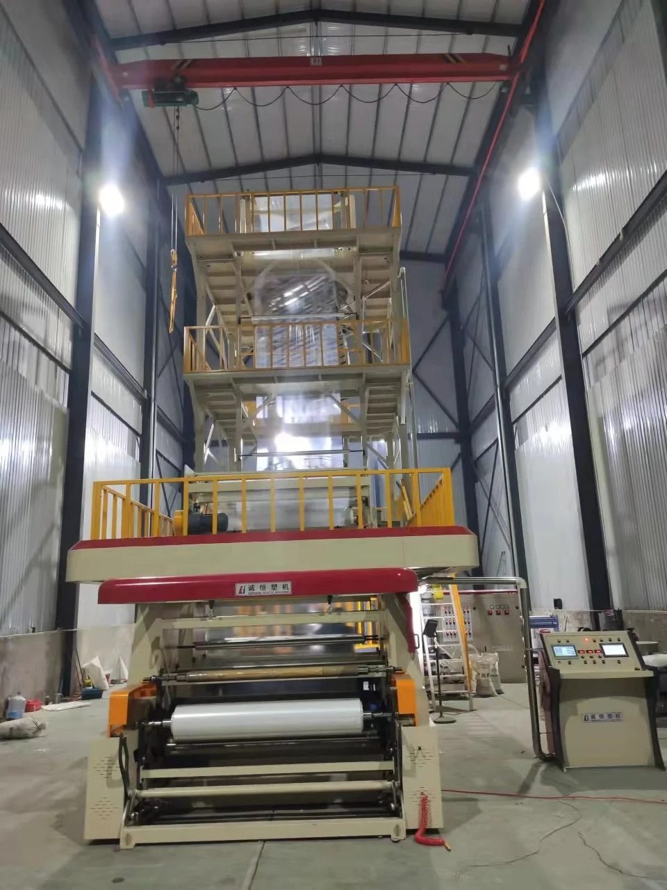 Good quality Multilayer Blown Film Extrusion Machine agriculture film blowing machine