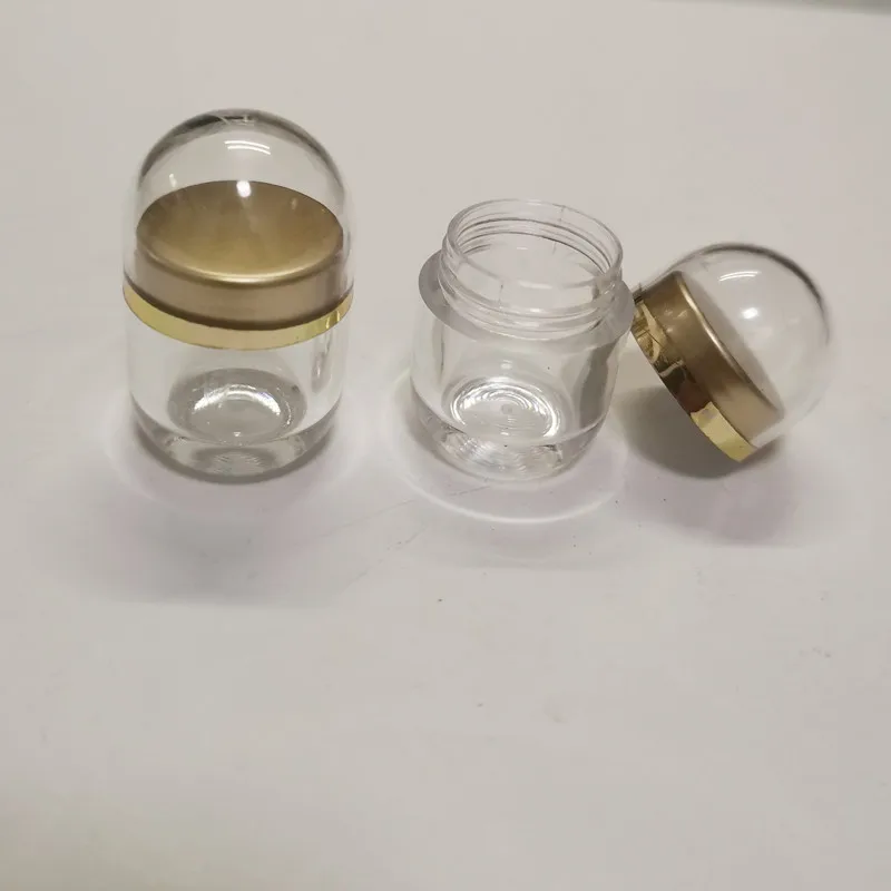 5ml  plastic bottle fashion pill powder bottle with round ball cap