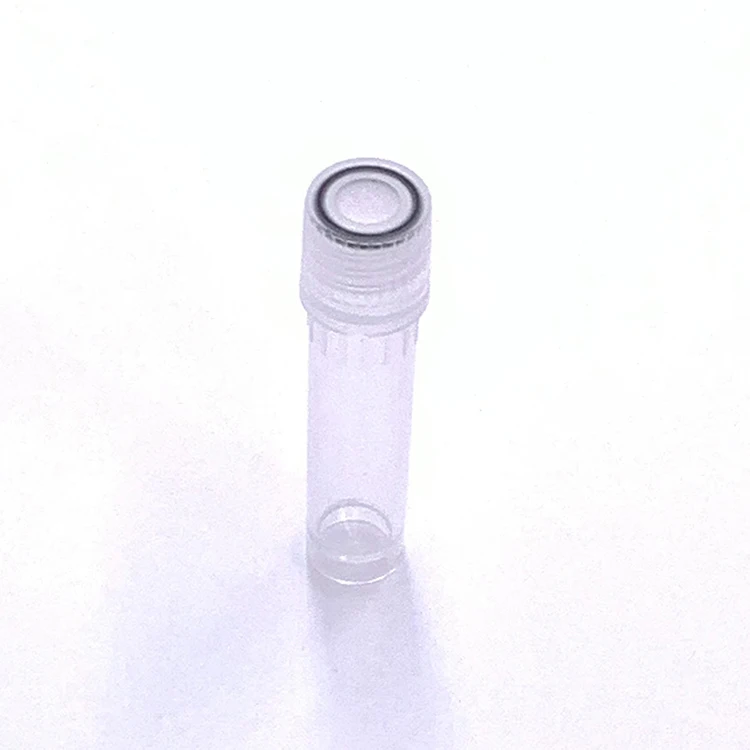 Manufacturer Plastic PP Medical Science Laboratory Samples Tubes Disposable Self Standing Plastic Cryovial Test Tube