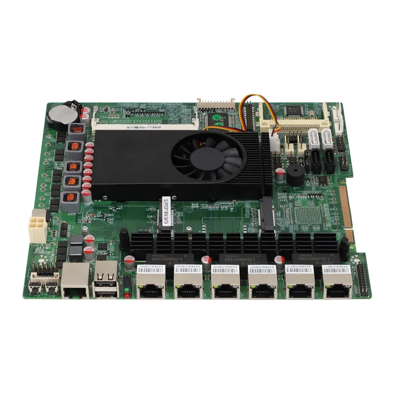 Industrial control motherboard i3-2370M multi-network port 6 port Gigabit soft routing motherboard network security IoT firewall
