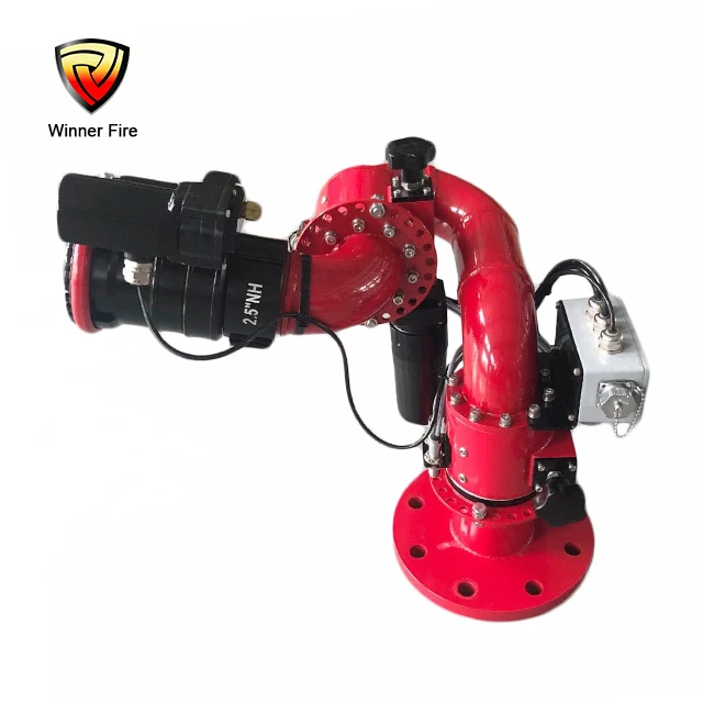 Electric Remote Control Fire Fighting Fire Water Monitor