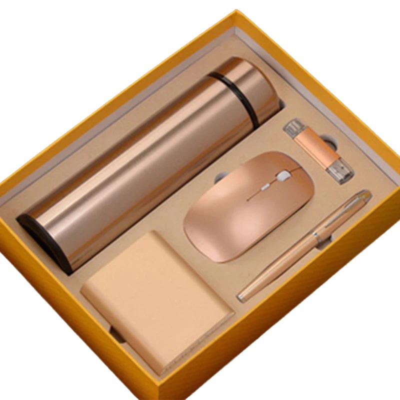 Custom Luxury Corporate work gift Promotional Vacuum Cup Souvenir Gift For Business Gift Set