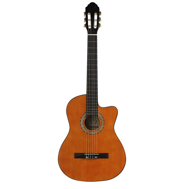 Wholesale hot selling private label spruce wood classic guitar acoustic guitar for children
