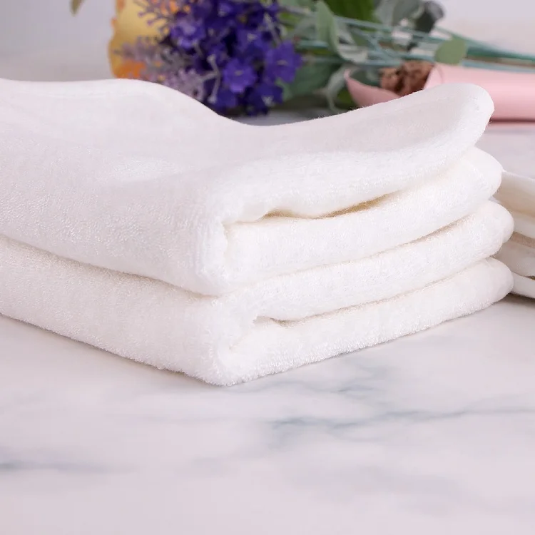 Best selling Square Shape Soft  Bamboo Terry Face Towel