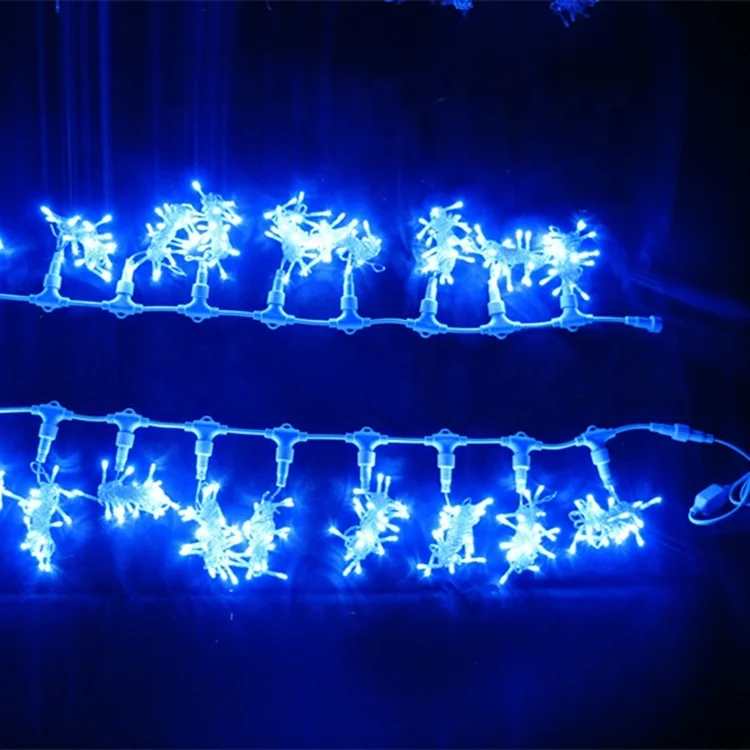 
Holiday waterproof mini decorative led string light 5mm quality outdoor house Christmas lights rainbow x100 strobe 