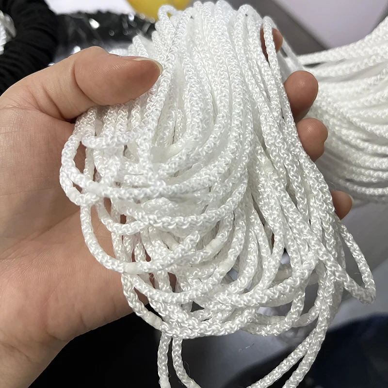High Quality Round Nylon Braid Cord Nylon Rope For Blind Window Shades