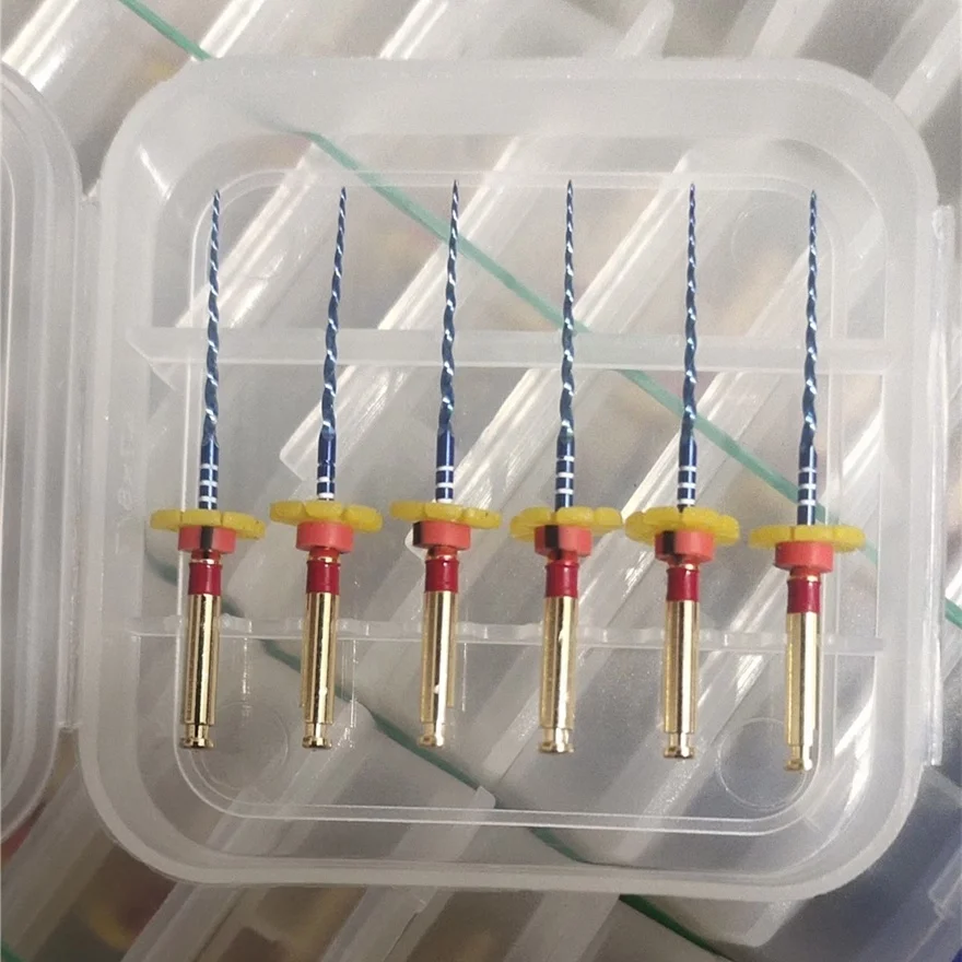 Super Elastic NITI Flexible Heat Activation Rotary Files Dental Burs