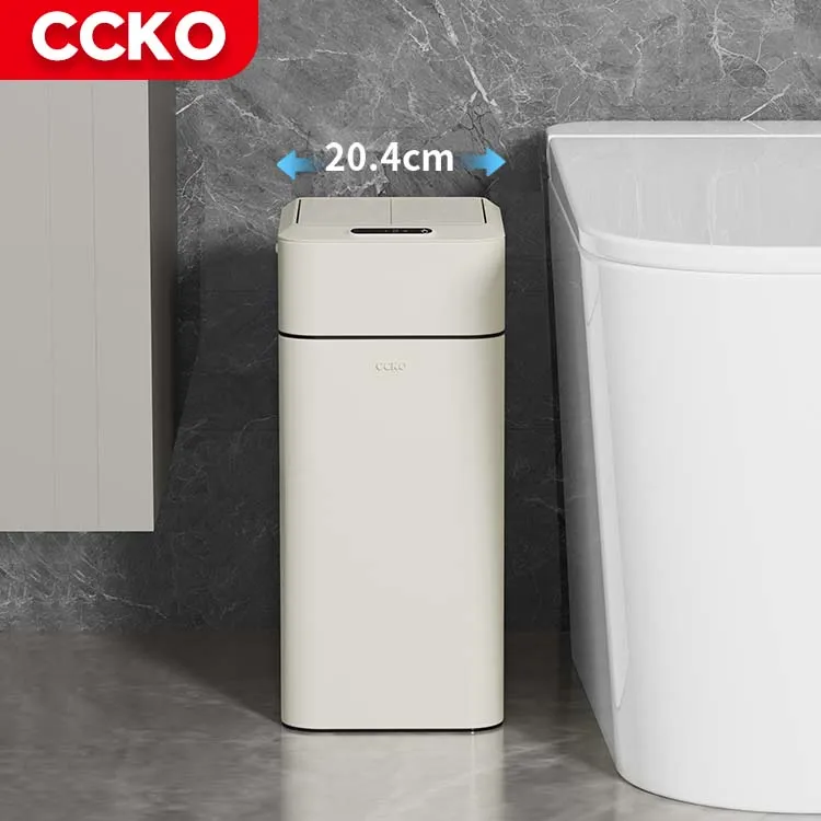 20L/25L Hotel Electric Smart Bin Touchless Garbage Can Self Sealing Sensor Trash Bin Kitchen Automatic Trash Can For Bathroom