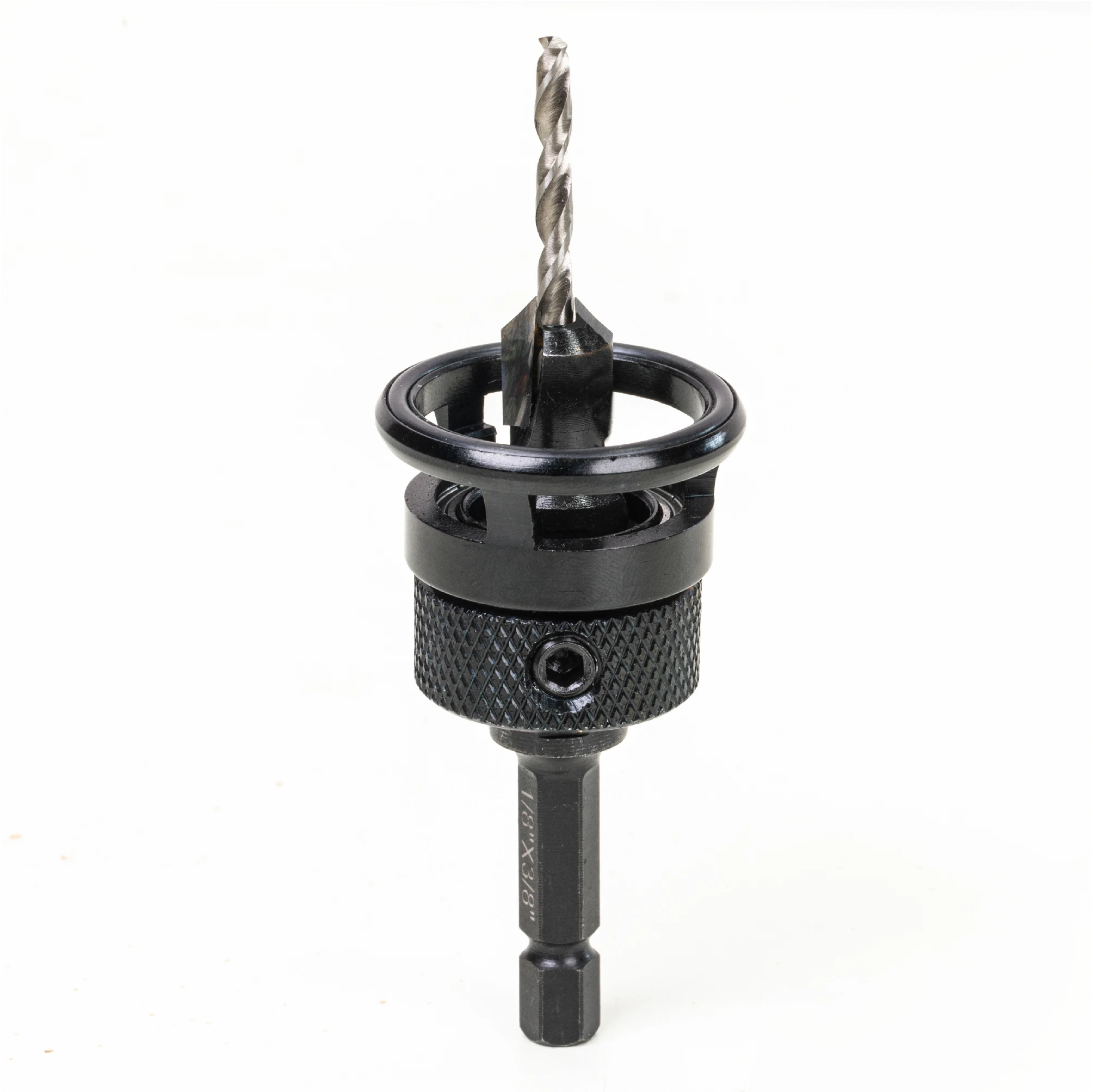 Carbide Tipped 82 Degree Countersink with Adjustable Depth Stop