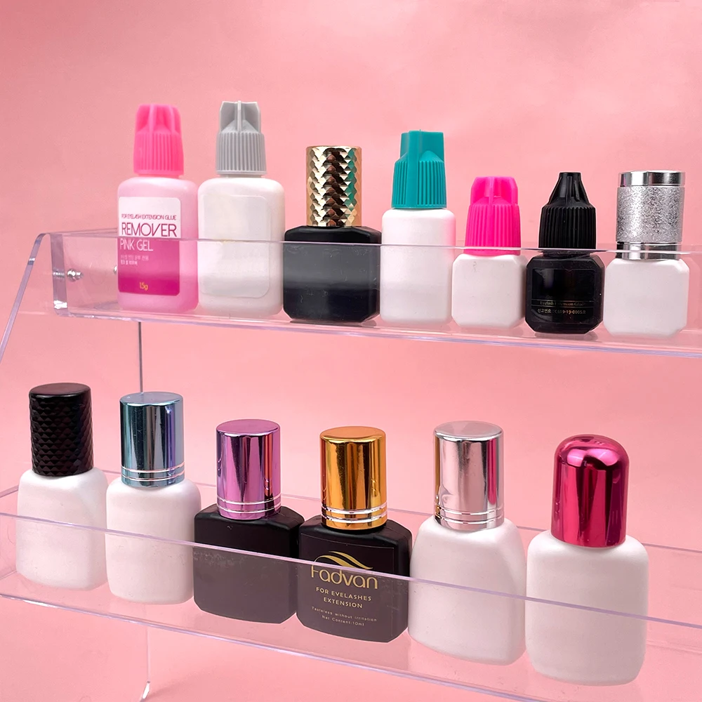 Latex Free Waterproof Super Strong Waterproof Strip Lash Glue Custom 1 Second Lash Glue No Residue Lash Glue For Sensitive Eyes