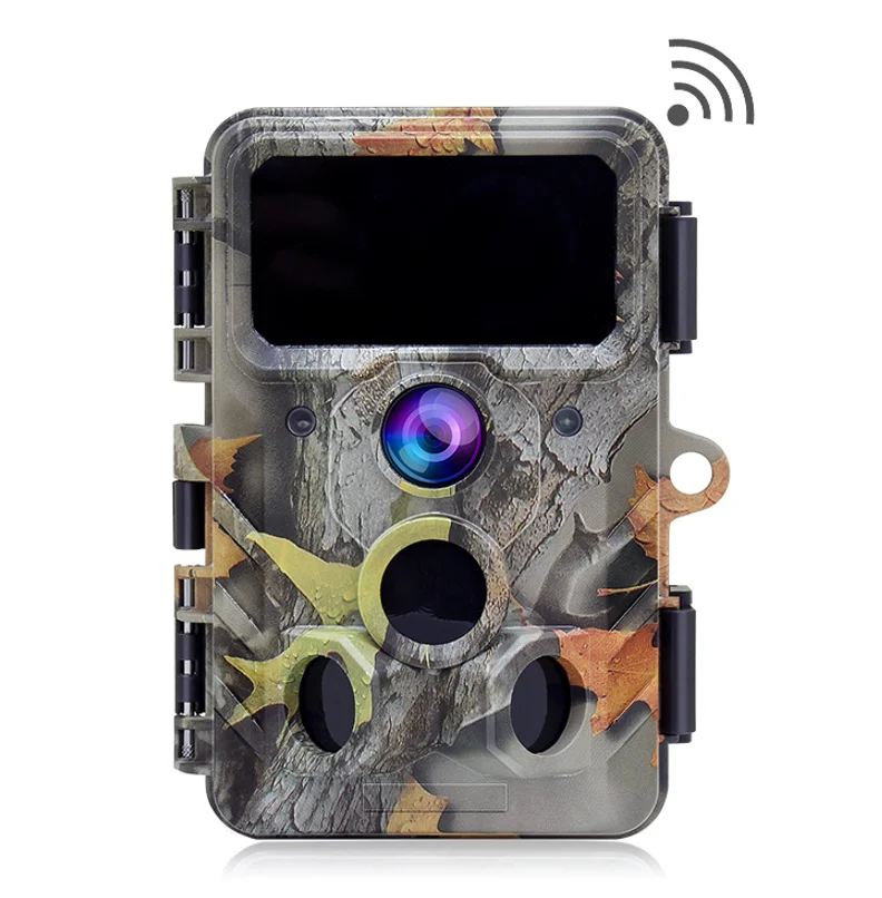 RD3019PRO 4K 30MP WiFi Control Wildlife Game Hunting Trail Camera Traps with 120 Degree Wide Angle Lens for Home Garden Security