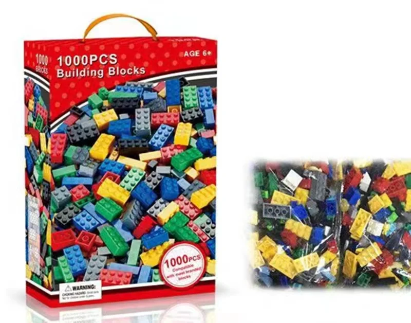 Children Plastic Classic Building Bricks Toy Blocks Compatible with STEM Toys for All Ages Boys Girls
