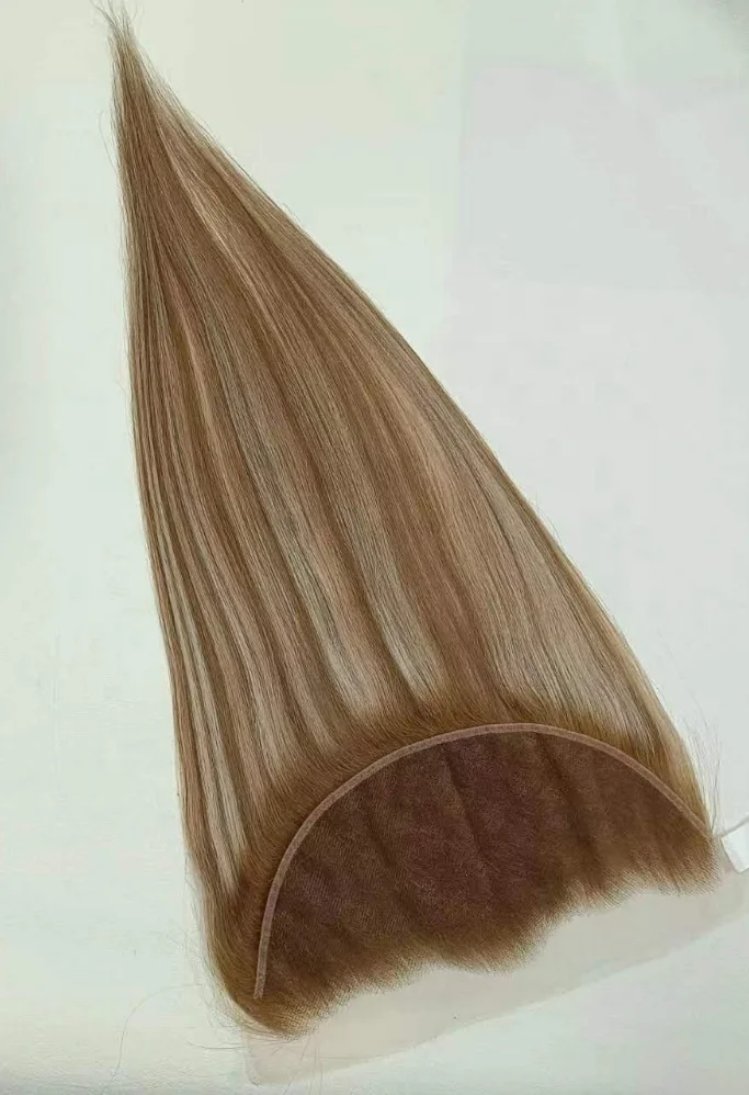 custom lace frontal closure cuticle aligned raw virgin Russia human hair transparent hd Lace closure