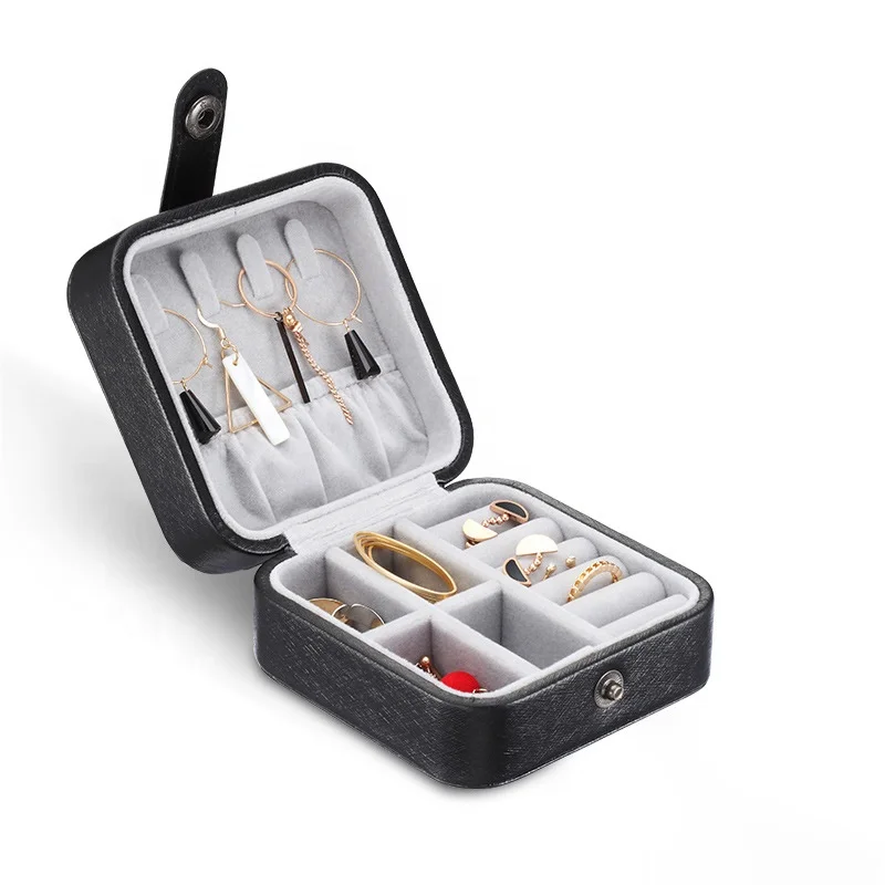 Набор для макияжа, Свадебный красивый макияж, искусственная кожа, золотой косметический ящик, коробка для ювелирных изделий с подарочной сумкой