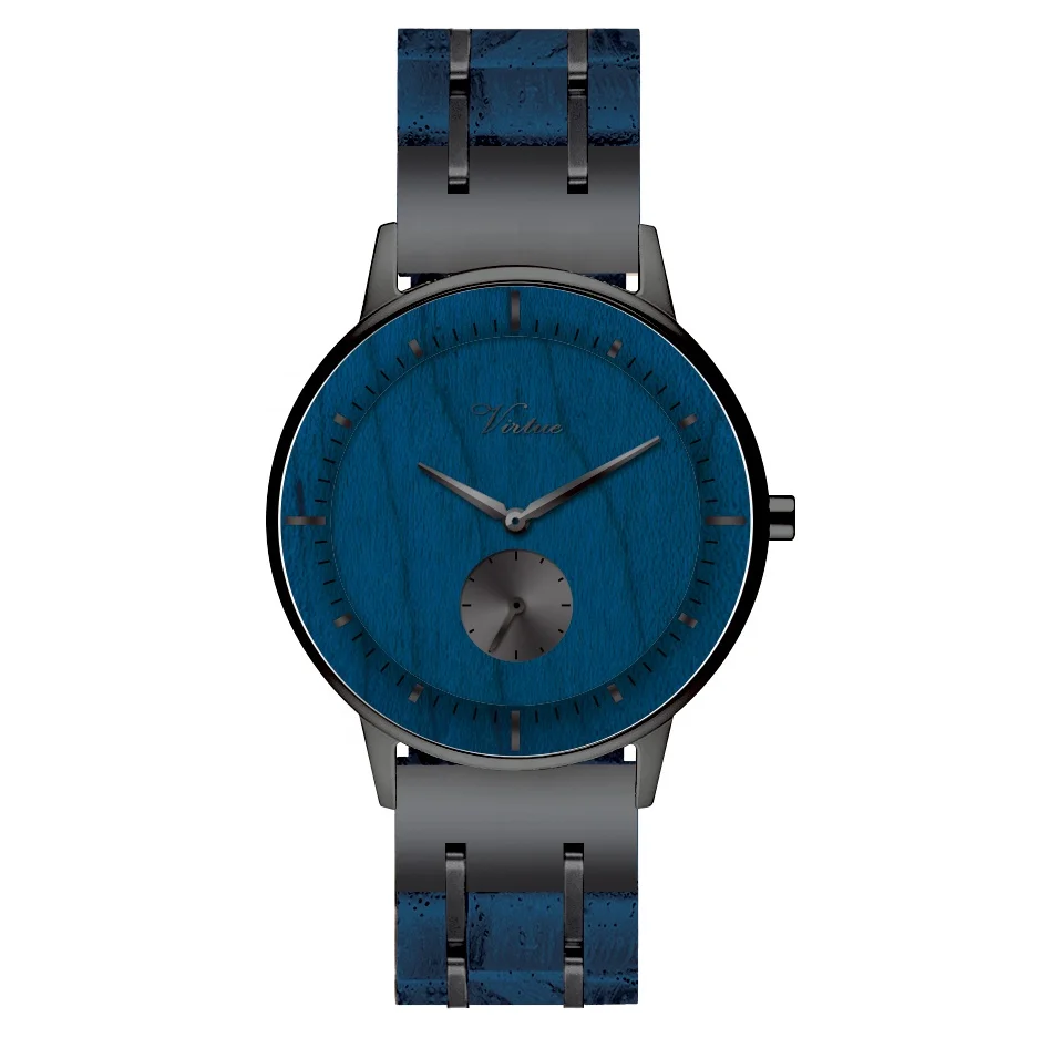 Fashion Design Stainless Steel Ladies Wooden Watches Customization Logo OEM Custom 5ATM Ronda Quartz Wood Womens Watch