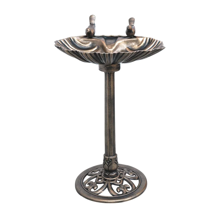 2021 Hot Selling Guaranteed Quality Unique Plastic Bird Bath, Pedestal Bird Feeder