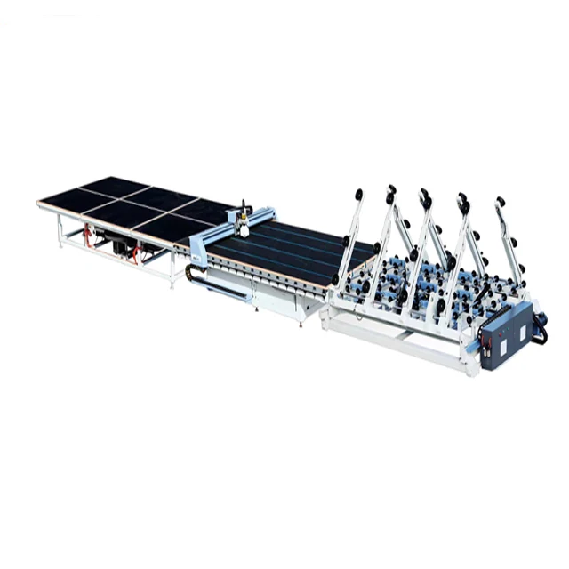 Горячая продажа машина для обработки стекла 6100x3300 мм Jumbo Размер CNC резки с функцией лазерной печати этикеток