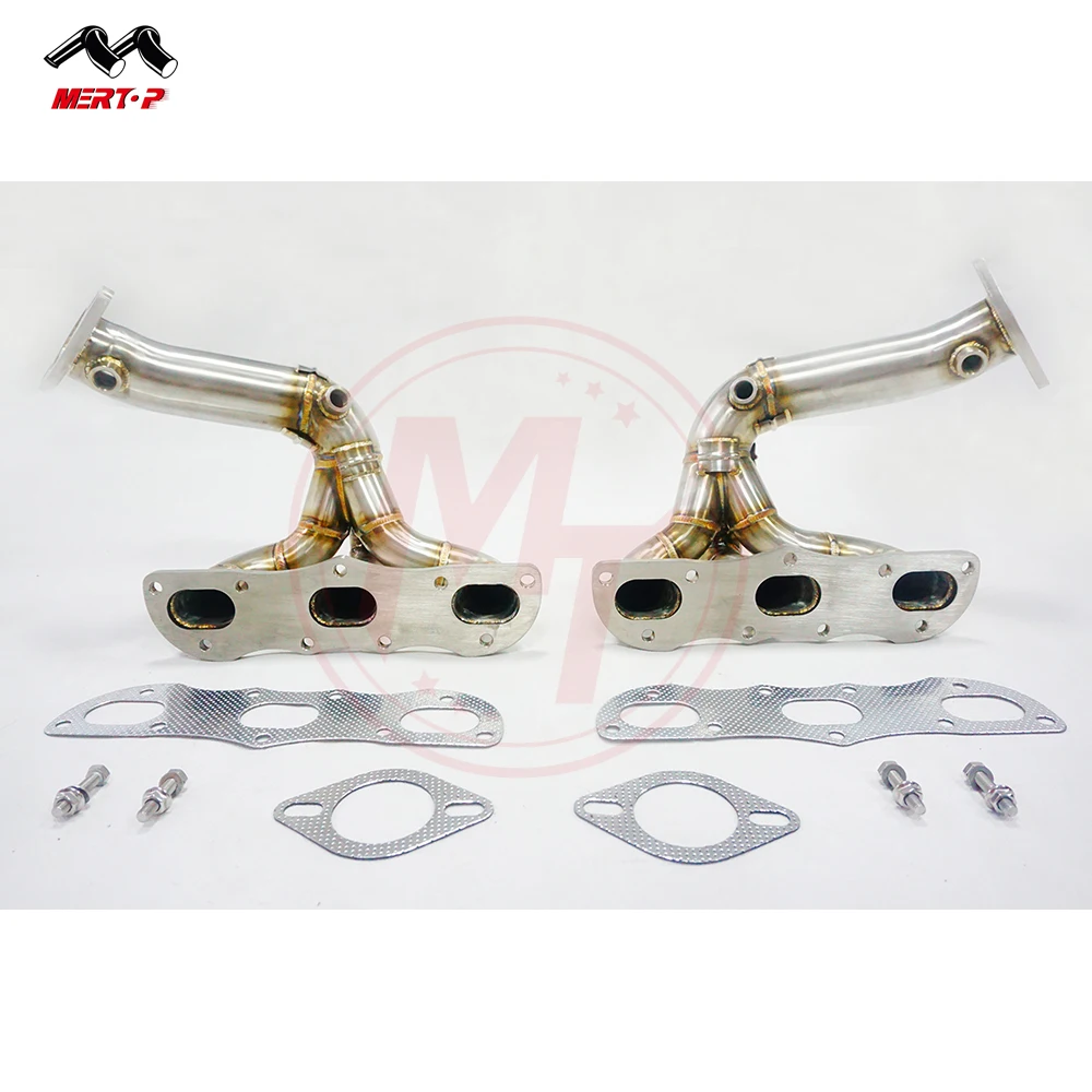 MERTOP RACING exhaust header for cayman 981 boxster  2.7L 3.4L 2013-2015