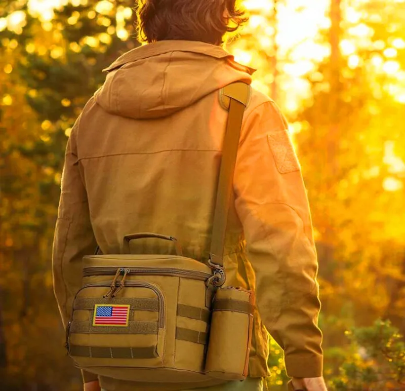 Outdoor picnic lunch food heat preservation leak proof cooler bag Durable food preservation bag