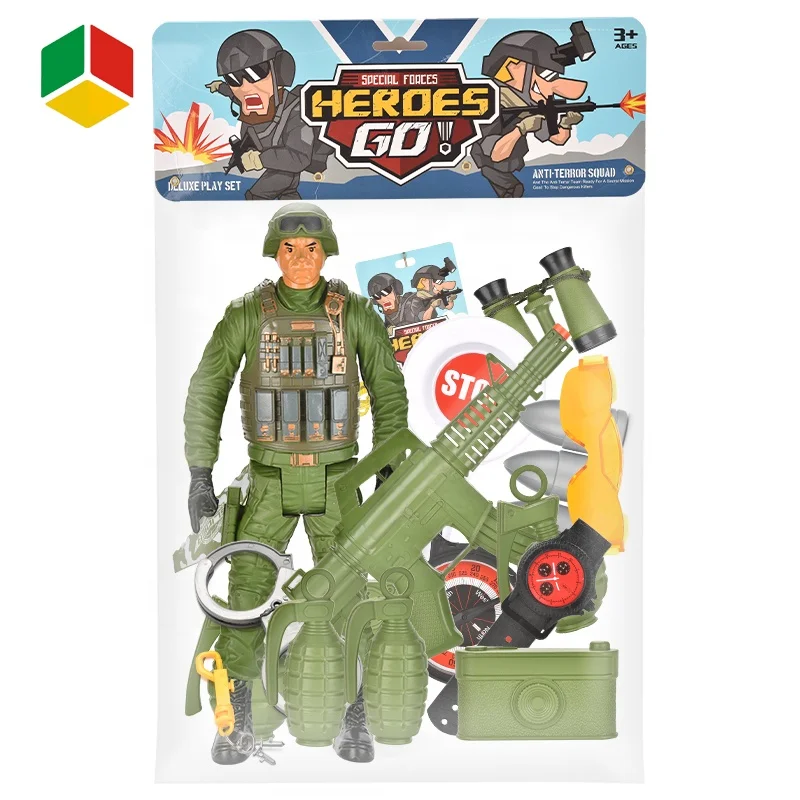 QS игрушка для мальчиков ролевые игры спецназ армейское оружие Камуфляжный пистолет игрушечный набор военный солдат ролевая полиция играть в игрушку