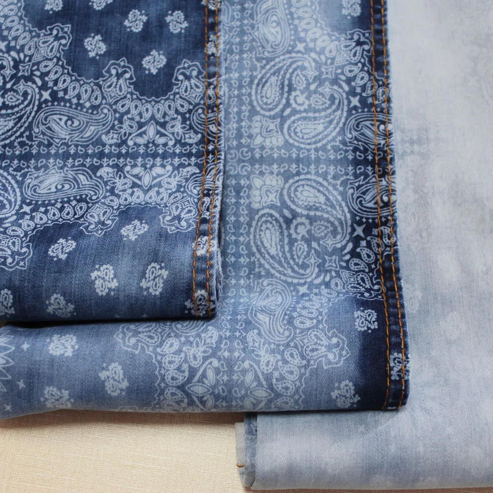 custom digital printed cotton fabric