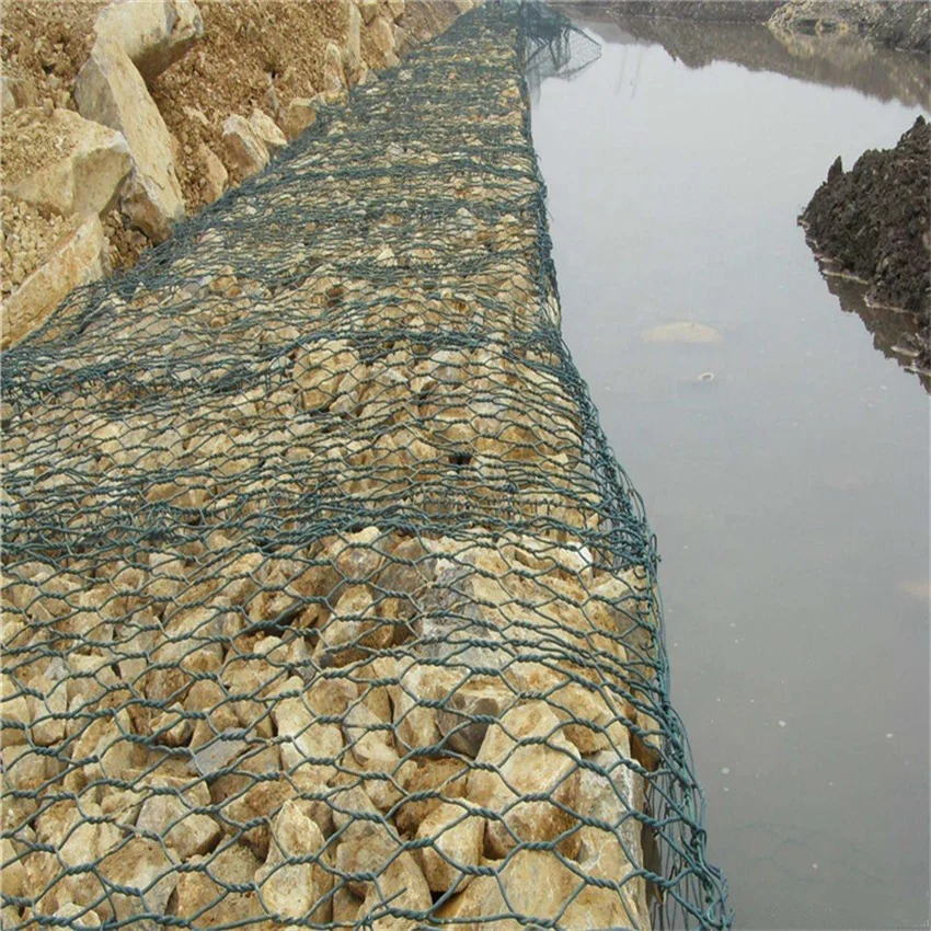 Source manufacturer stone cage welded galvanized iron wire mesh metal gabion fence decorative wall gabion box for garden