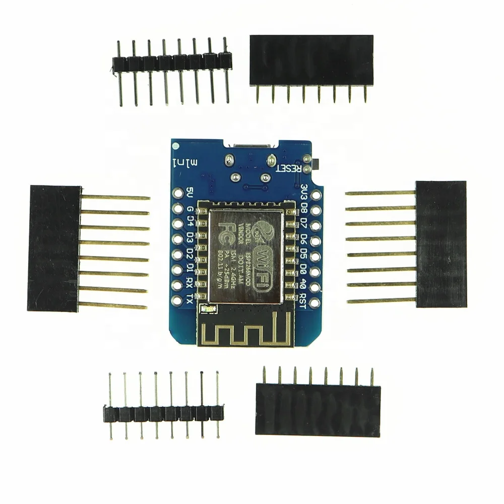 D1 Mini ESP8266 ESP-12 ESP-12F CH340G CH340 V2 USB WeMos WIFI Development Board D1 Mini NodeMCU Lua IOT Board 3.3V With Pins