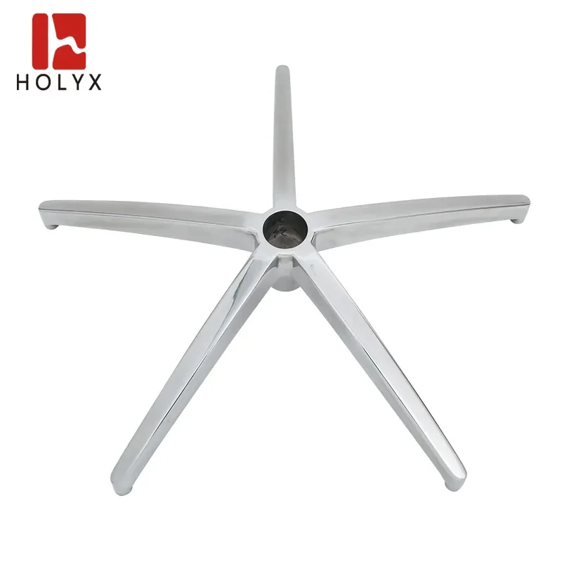 High Quality Office Furniture Legs Swivel Office Chair Parts Five-star Chair Base Aluminum Chair Legs