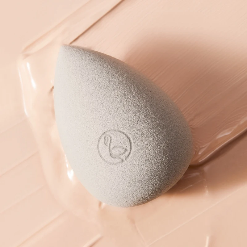 oem custom beauty cosmetic makeup powder makeup sponge with packaging
