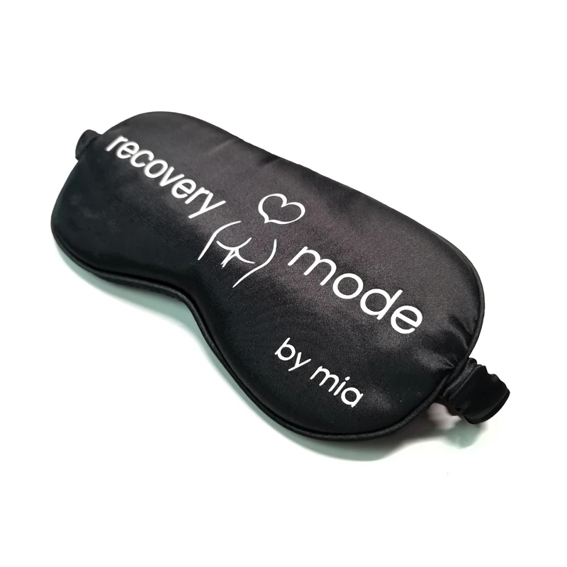 Wholesale silk satin eye mask for sleeping with custom logo