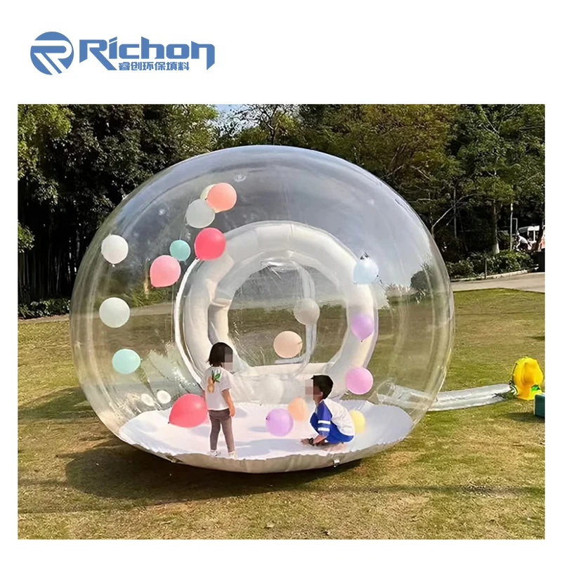 Outdoor Kids Party Transparent Dome House Balloon Decoration Inflatable Bubble Tent For Party