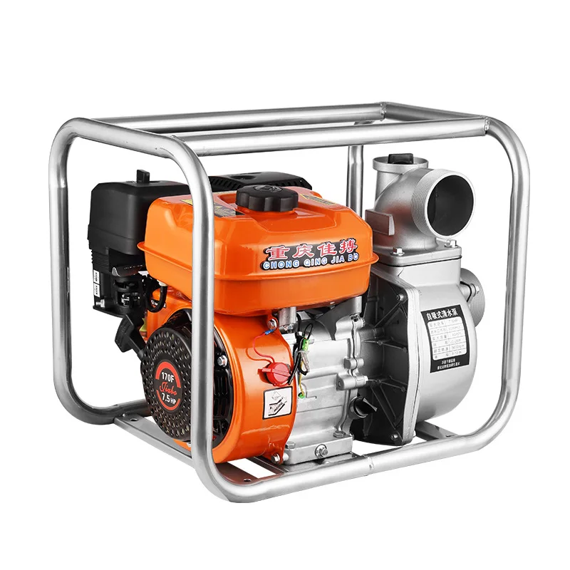 2inch Air Cooled 196cc Gx200 Petrol Engine Suction Electric Gasoline Centrifugal Water Pump for Irrigation with Cheap Price