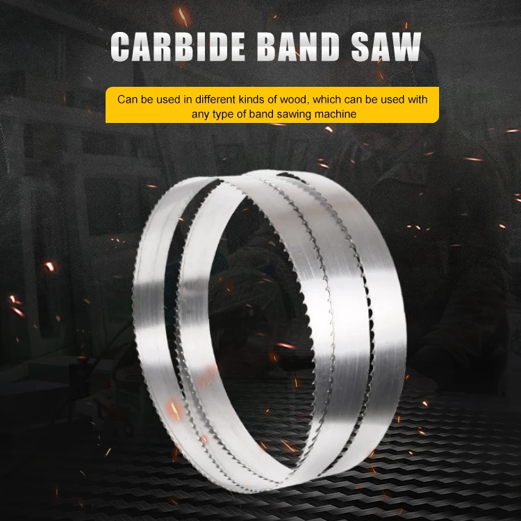 sk5 Saw Blades Tools Strip Steel Tungsten Carbide Tips Band Saw Blade for Woodworking