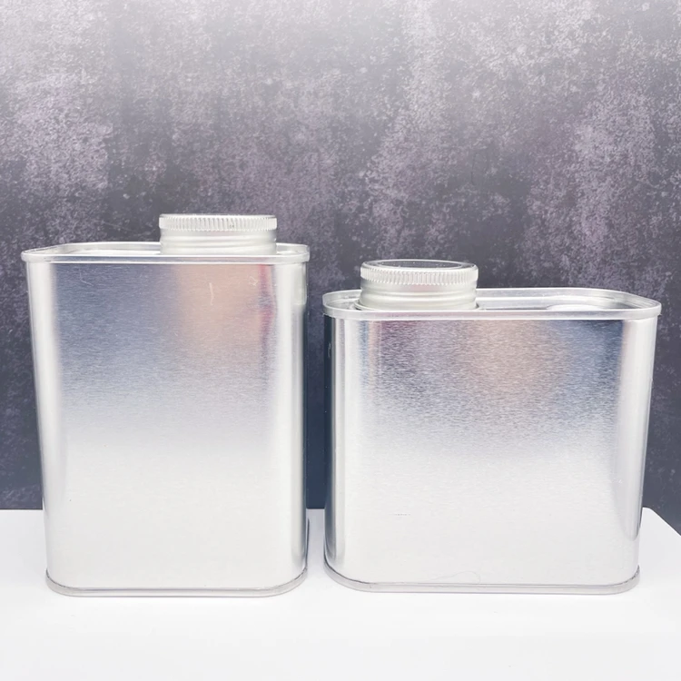 150g 200g 220g Rectangle metal oil food storage iron tank box