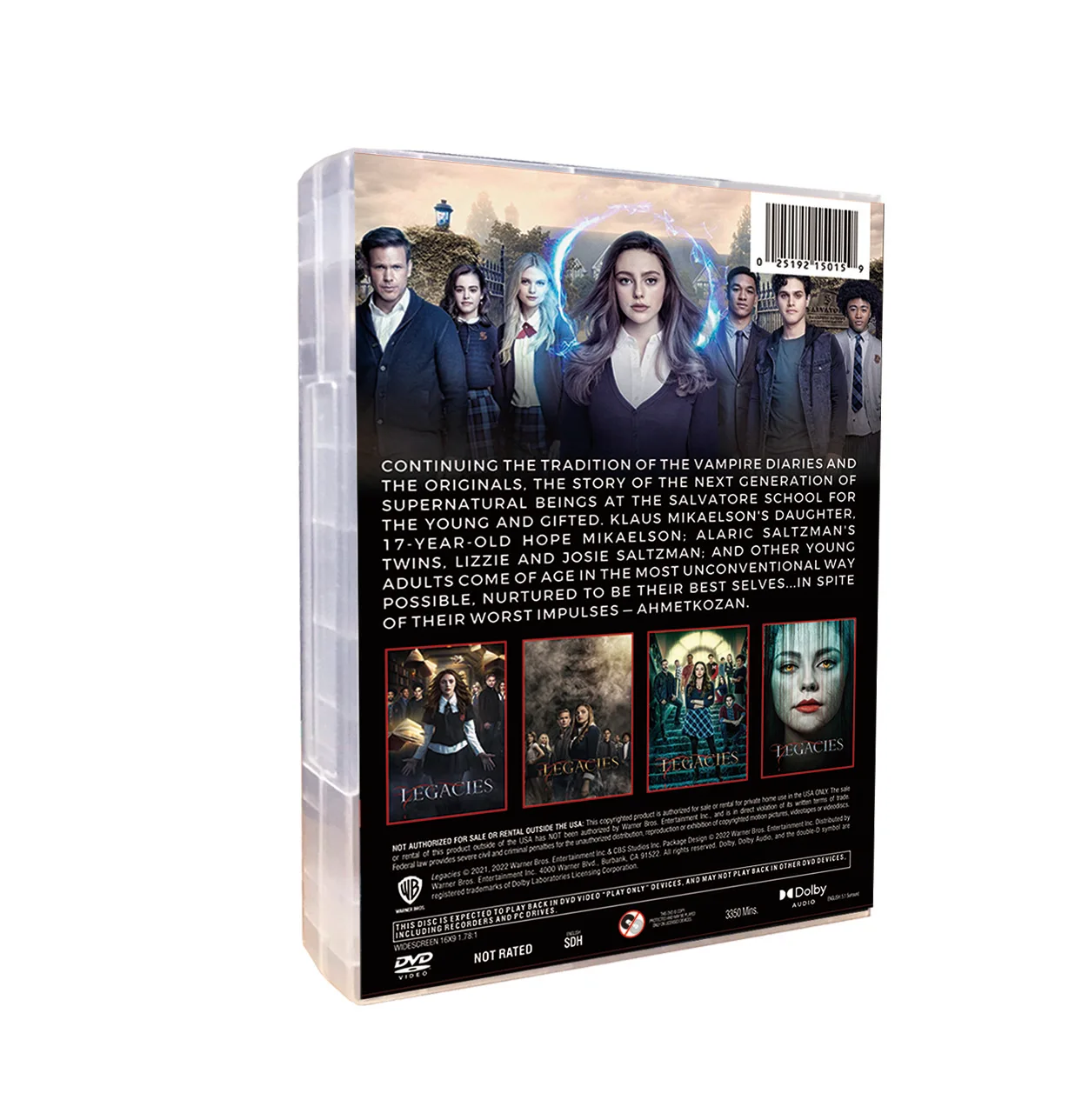 LEGACIES Seasons 1-4 13DVDCollection Complete Series Customized Latest DVD Movies TV Series  Cartoon CD Blue-ray Region 1