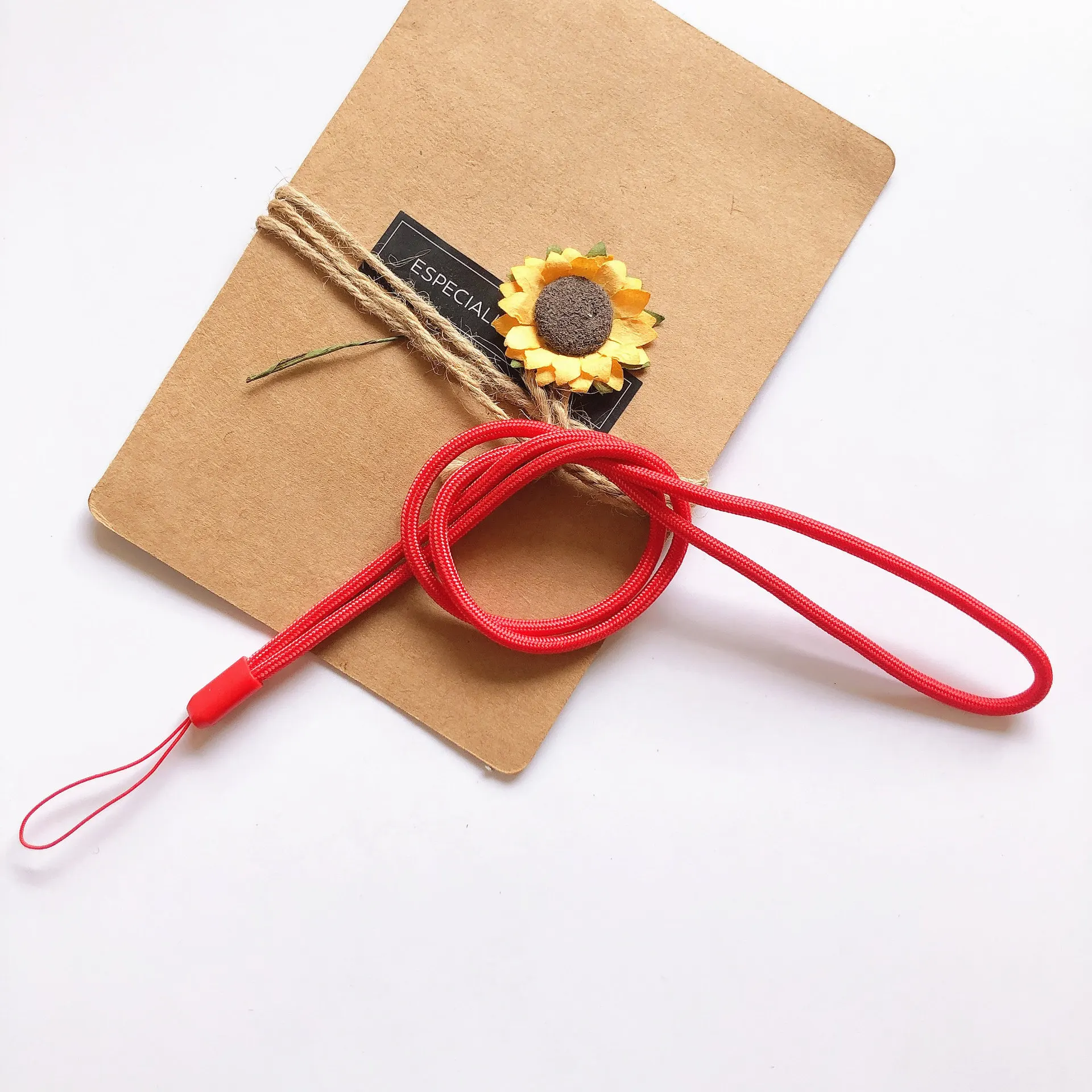 Nylon Short Lanyard Selfie Stick Lanyard Small Fan Lanyard U Disk Accessories Short Rope Wrist Rope