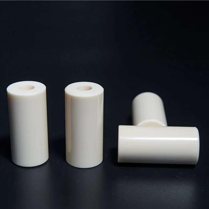 custom alumina insulating bush industrial ceramic insulating Porcelain sleeve Alumina ceramic tube