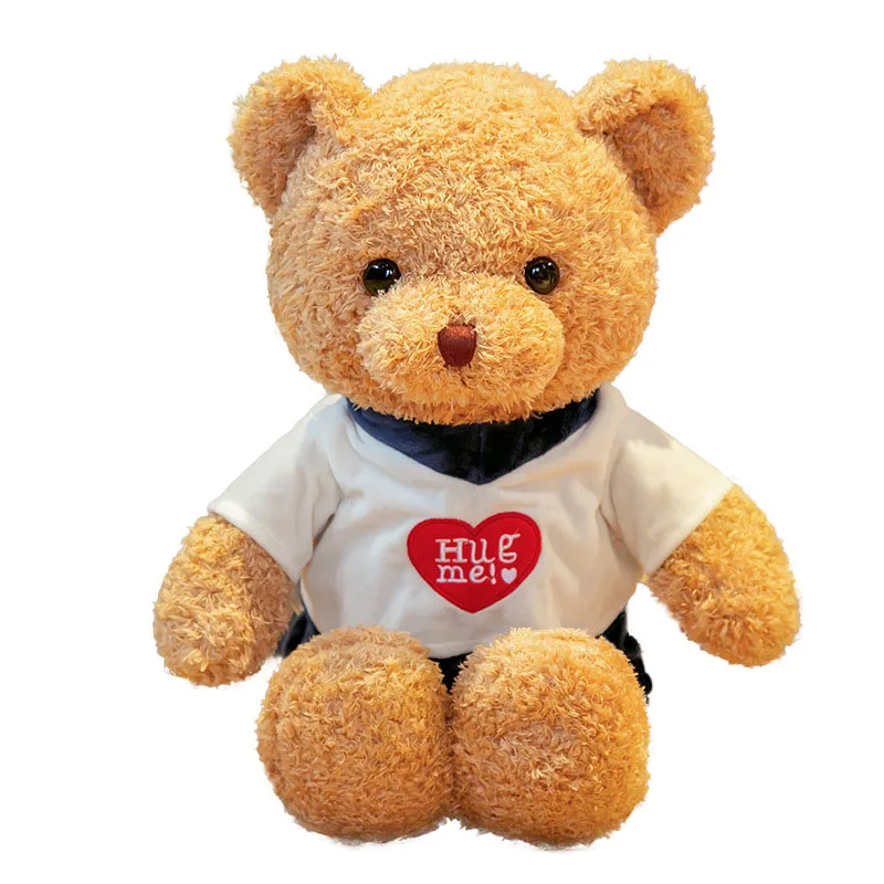 Custom Stuffed Animal Big Giant Teddy Bear Plushie Soft Sublimation Graduation Bear Teddy Tears Bulk Plush Dolls