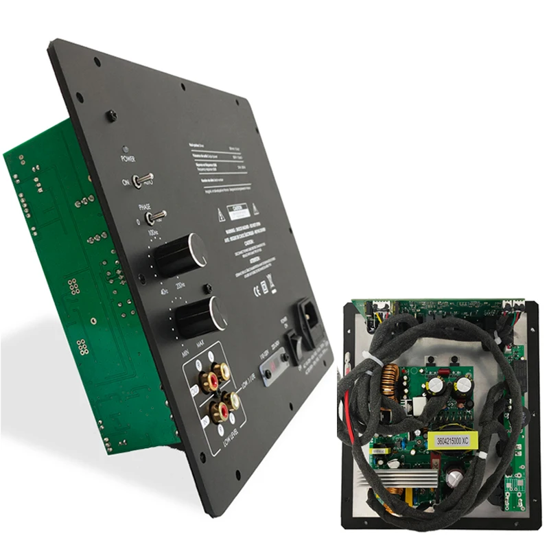 China Professional Audio Amplifier Factory Custom Class D Plate Amplifier for HiFi Subwoofer Cabinets 300W 500W RMS Amplifier