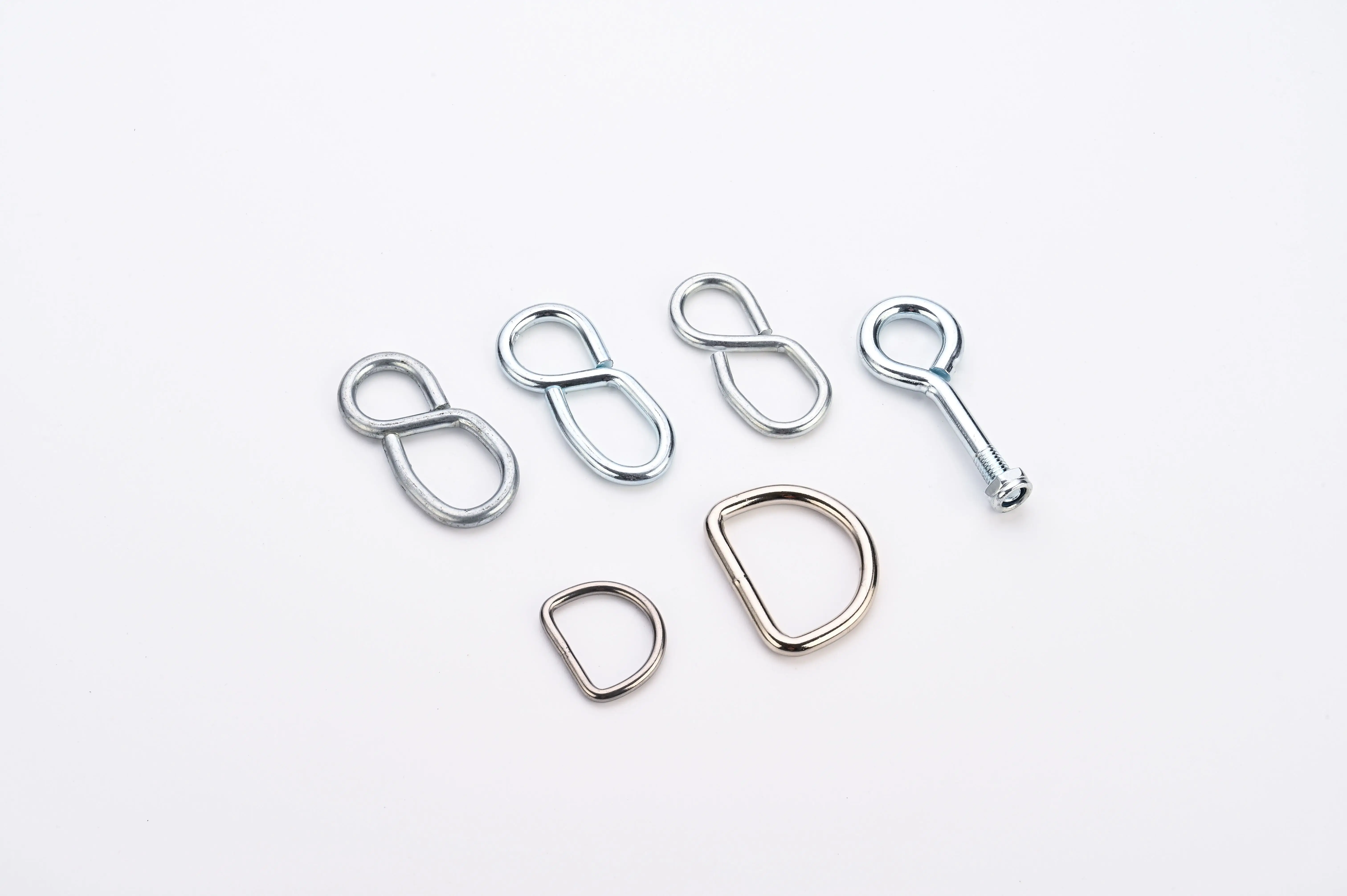 Hardware Buckle 316 Carabiner Spring Hook Mountaineering  Hook Buckle Hanging Buckle Stainless Steel Factory Direct Sales