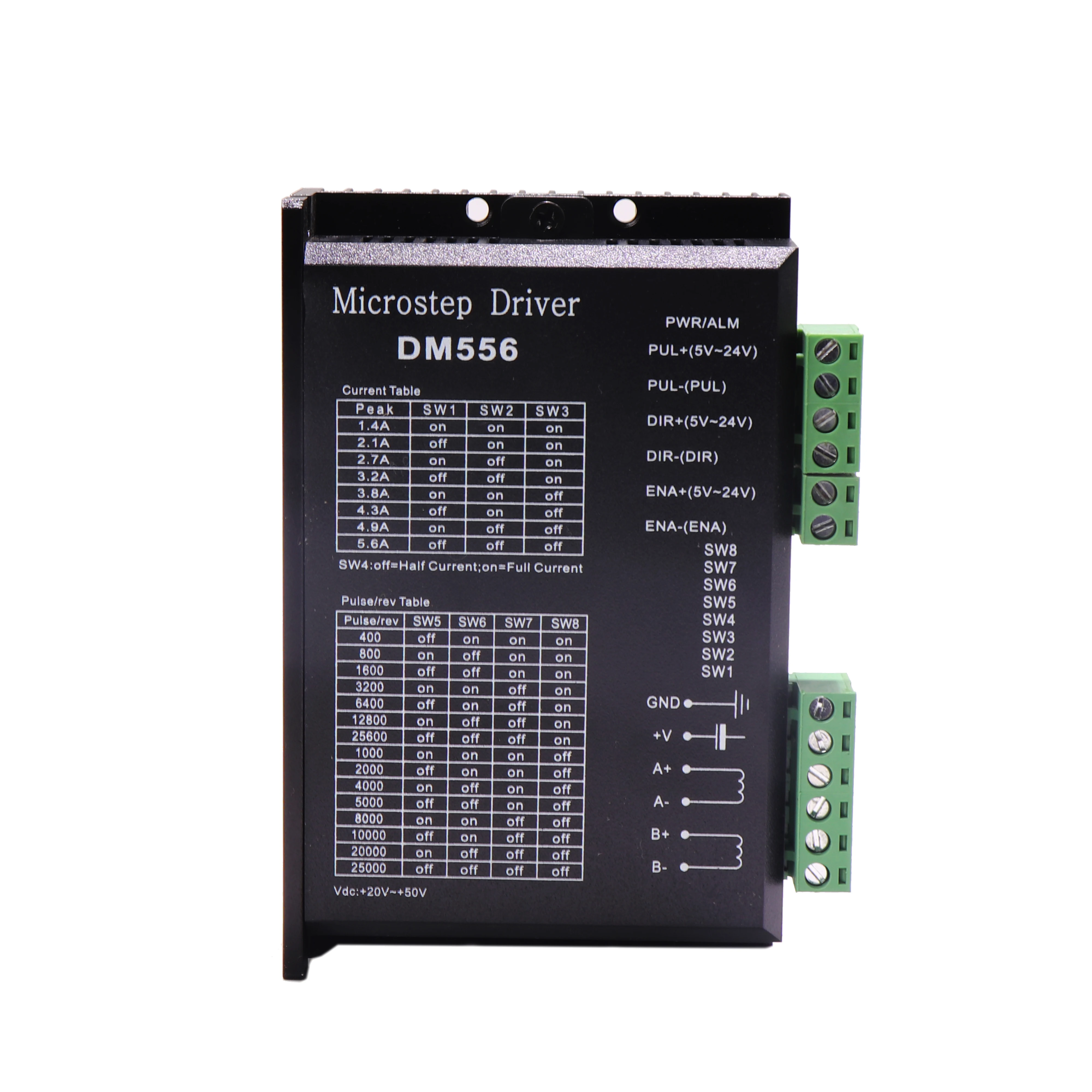  Новые поступления DM556 контроллер 2-фазный цифровой шаговый двигатель nema 17 (Национальная ассоциация владельцев электротехнических предприятий) драйверы Гибридный