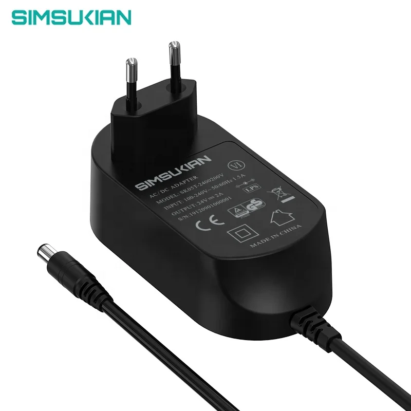 multi country power adapter 12v 4a 24V 400MA WALL ADAPTER intertek adapters